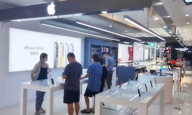 Apple水晶城店开业了